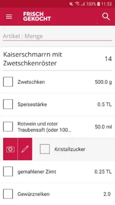 Frisch Gekocht Rezepte android App screenshot 9