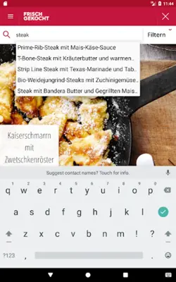 Frisch Gekocht Rezepte android App screenshot 1