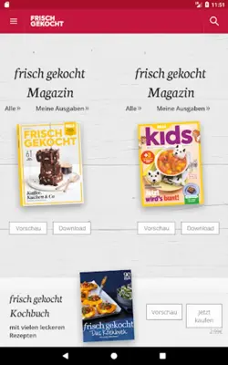 Frisch Gekocht Rezepte android App screenshot 4