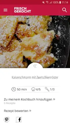 Frisch Gekocht Rezepte android App screenshot 6