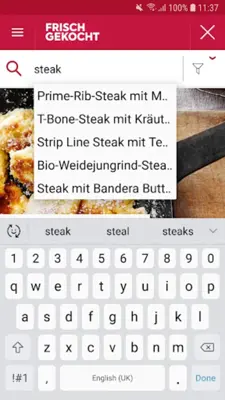 Frisch Gekocht Rezepte android App screenshot 8